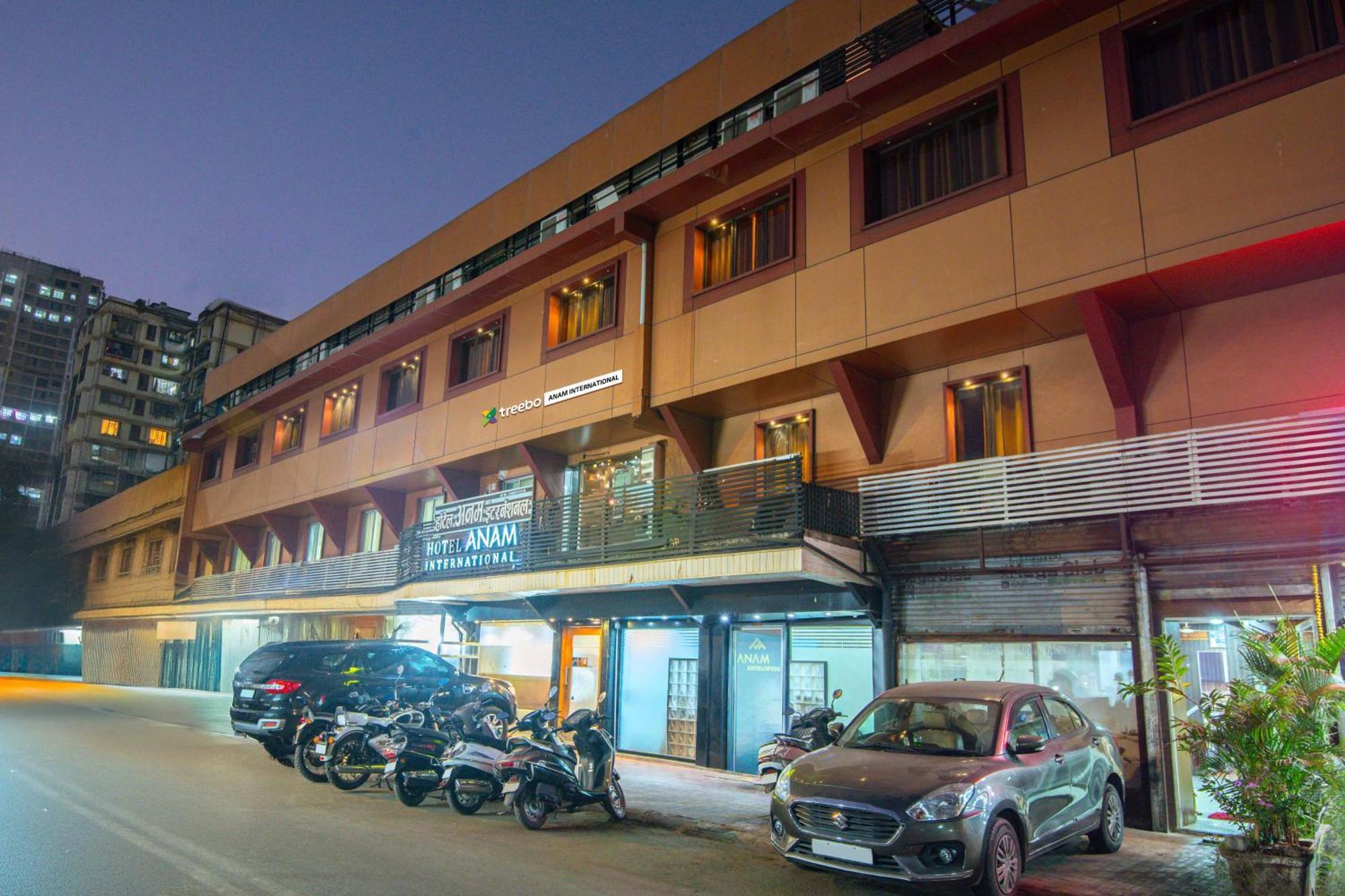 Treebo Anam International Hotel Mumbai Exterior foto